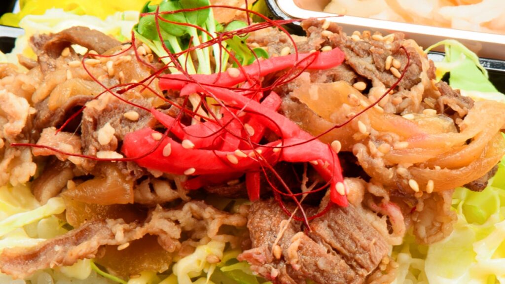 牛焼肉丼ボリューム弁当