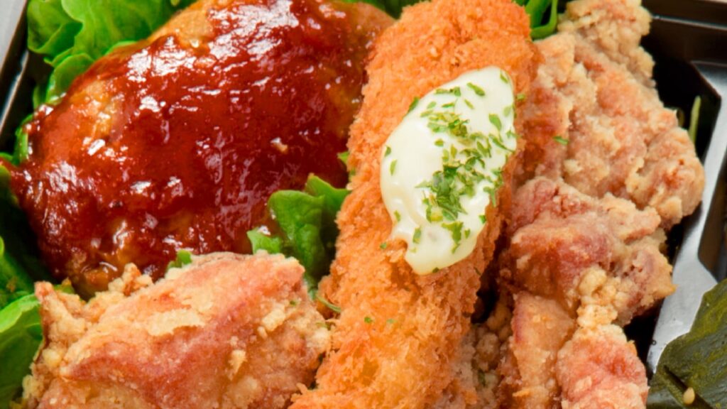 銀鮭の西京焼き洋食メガ幕の内弁当