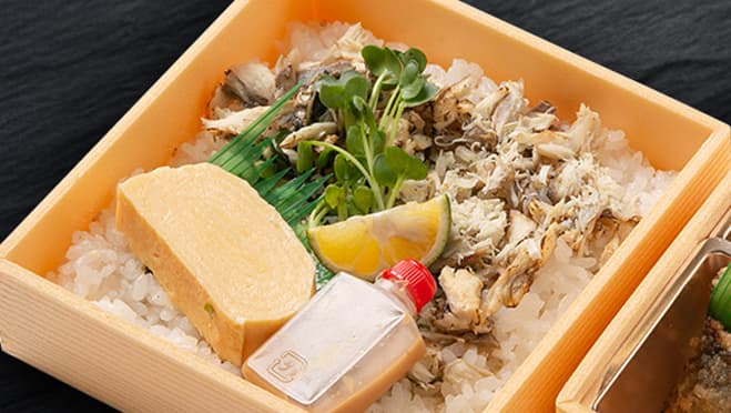 福岡名物！ごまさば飯と手作り惣菜の二段膳