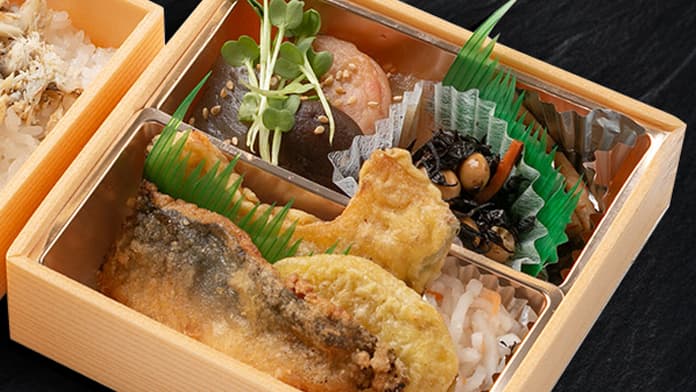 福岡名物！ごまさば飯と手作り惣菜の二段膳