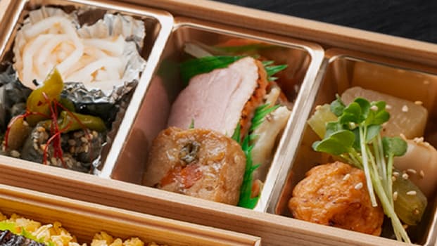 ホッケ西京焼きとそぼろ2段弁当