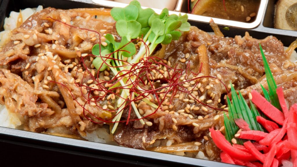 銀鮭西京焼きと和牛すき煮御膳