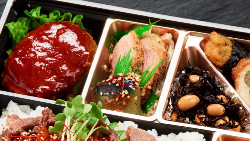 黒毛和牛焼きしゃぶといくらの他人御膳