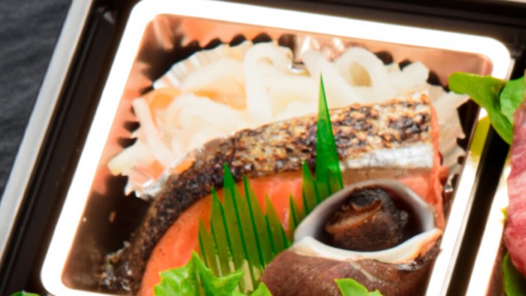 黒毛和牛とキングサーモンの西京焼き御膳