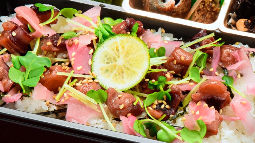 黒毛和牛焼肉とタコ飯御膳