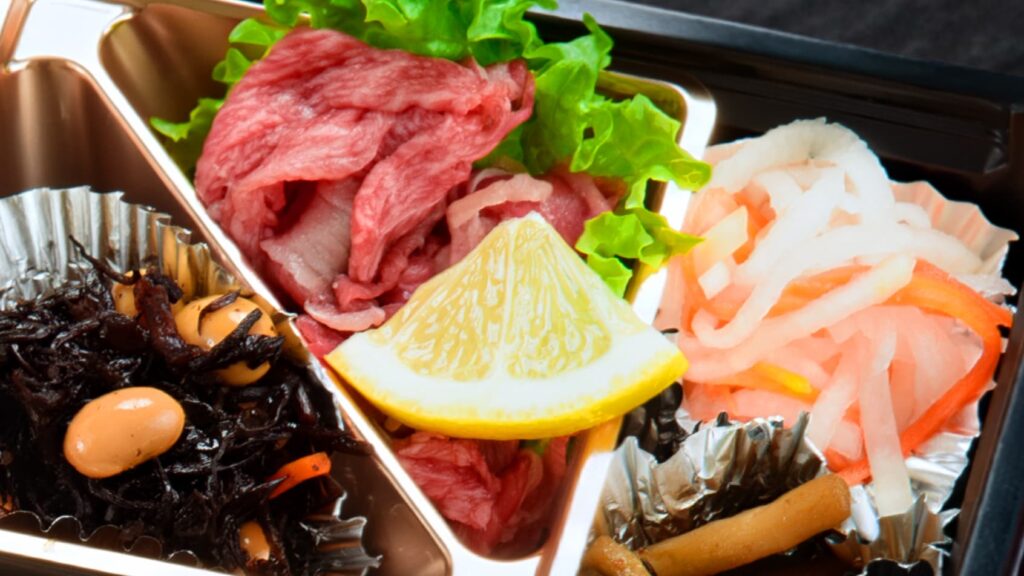 黒毛和牛焼肉とタコ飯御膳