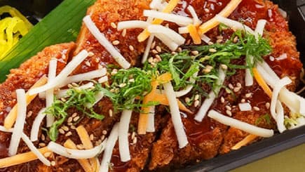 しそチーズチキンカツ弁当