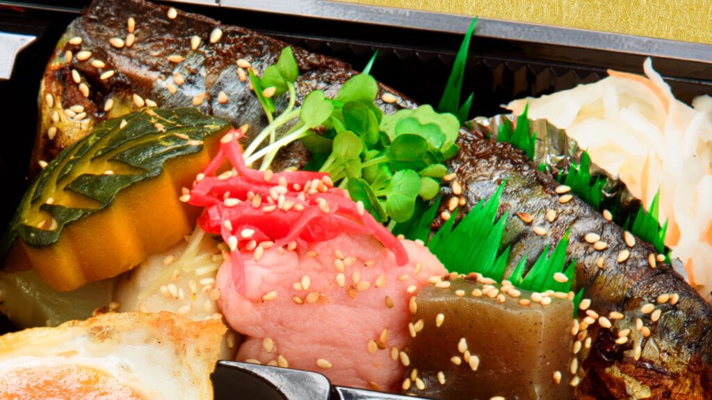 鯖の煮付け弁当