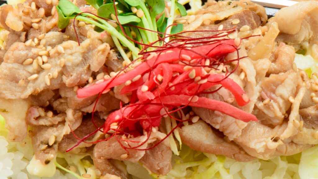 豚スタミナ丼ボリューム弁当