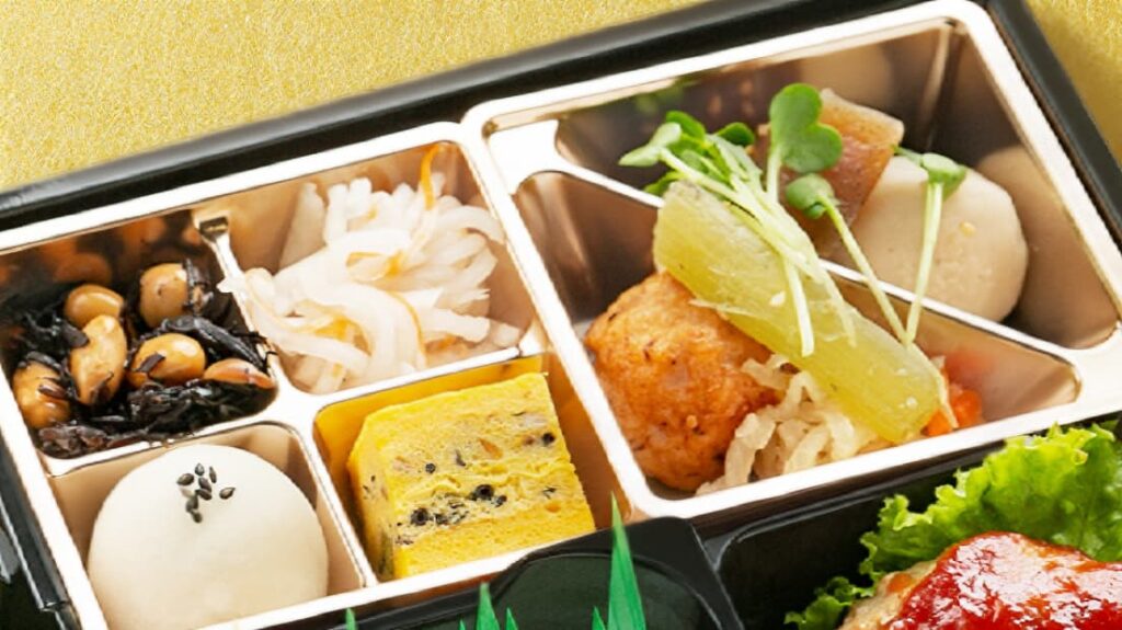 アジの幽庵焼きお惣菜たっぷり弁当